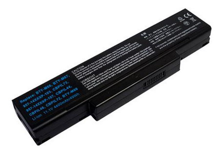 5200mAh Bateria Ordenador Portatil MSI GX640X
