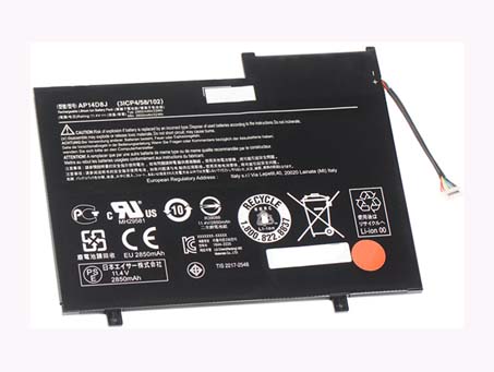 2850mAh Laptop Accu Voor ACER Aspire Switch 11 SW5-171-34ZR