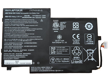 7820mAh Batterie Ordinateur Portable ACER Aspire Switch 10 SW3-013