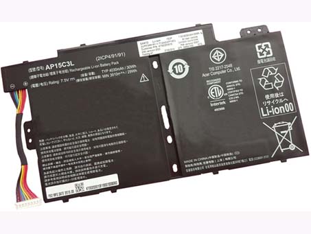 4030mAh Bateria Computador Portátil ACER AP15C3L(2ICP4/91/91)