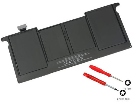 4600mAh Bærbar Batteri til APPLE MacBook Air "Core 2 Duo" 1.6 GHz 11 inch A1370(Late-2010)