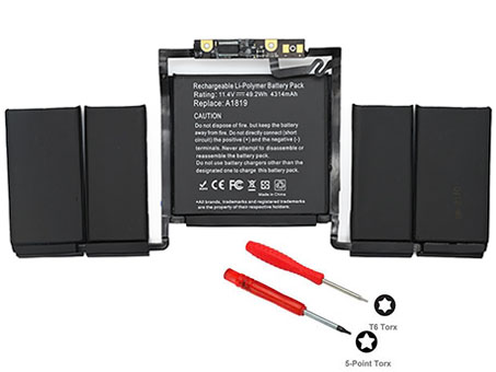 4314mAh Bærbar Batteri til APPLE MacBook Pro "Core i5" 3.1 13" Retina A1706(EMC 3163)