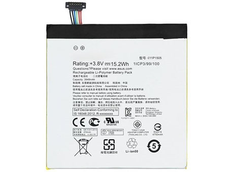 4000mAh Batterie Ordinateur Portable ASUS ZenPad 8 Z380CX