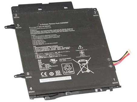 6500mAh PC Batteri til ASUS Transformer Book T300LA-C4009P