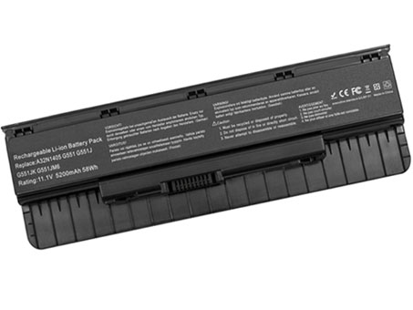 4400mAh ASUS N551JQ Battery