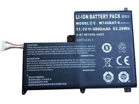 4800mAh Laptop Accu Voor TERRANS FORCE X411 47