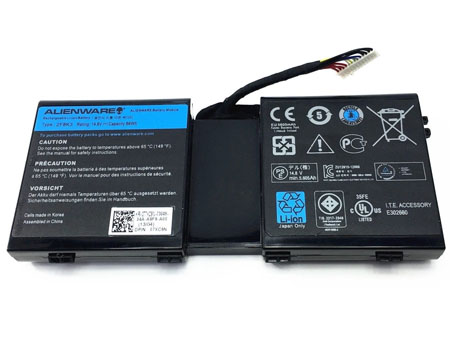 5800mAh Dell KJ2PX Battery