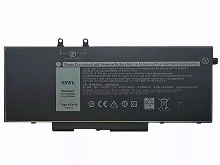 8500mAh PC Batteri til Dell Inspiron 7590 2-in-1