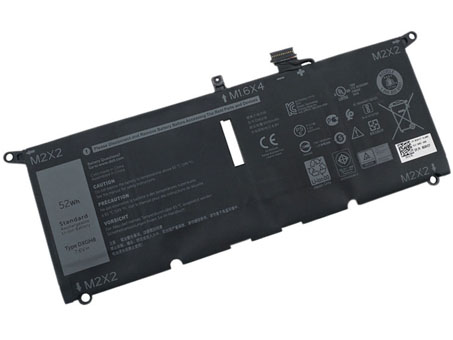 6500mAh Bateria Ordenador Portatil Dell H754V