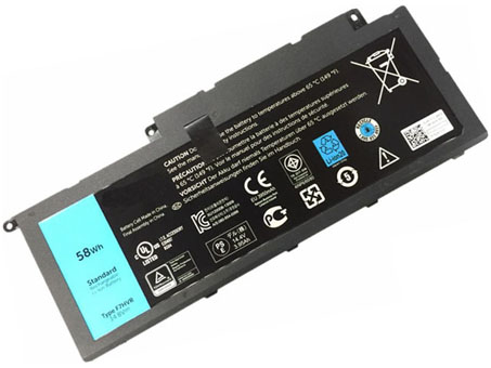 3800mAh Dell Inspiron 17 I7737T-3342SLV Battery
