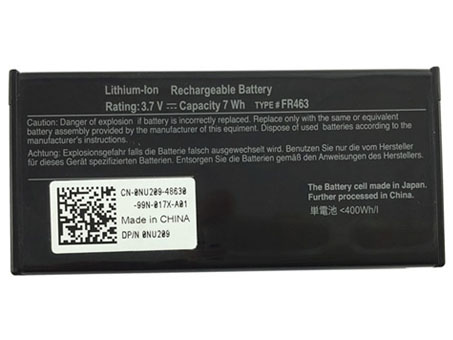 1900mAh PC Batteri til Dell P9110