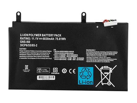 6830mAh Laptop Accu Voor GIGABYTE P35X v5