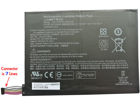 9220mAh Bateria Ordenador Portatil HP 789609-001