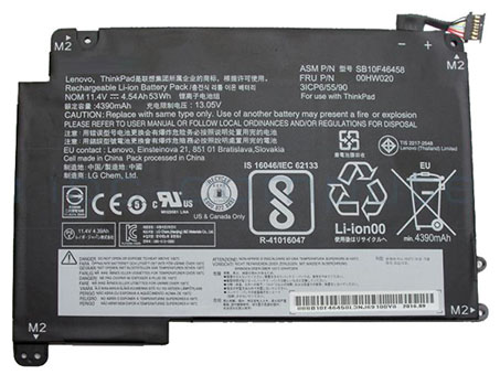 4540mAh Bærbar Batteri til LENOVO 00HW021