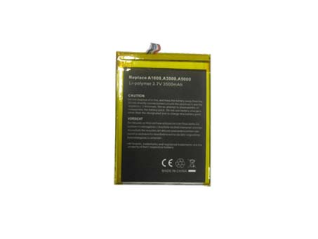 3650mAh Batterie Ordinateur Portable LENOVO IdeaTab A5000