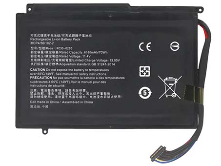6160mAh PC Batteri til RAZER RZ09-02202