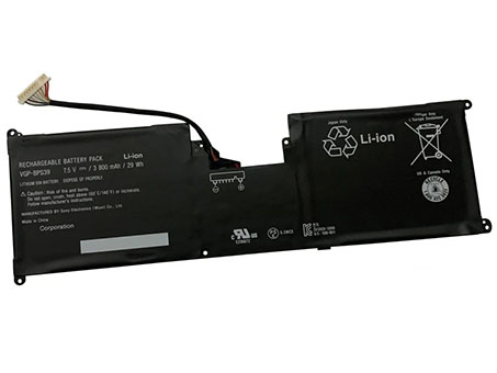 3800mAh Bærbar Batteri til SONY VAIO SVT1121A4EW