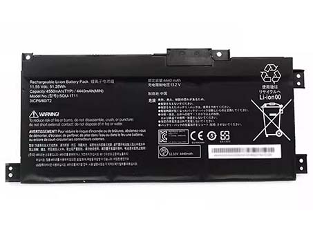 4550mAh Laptop Accu Voor THUNDEROBOT 911 AIR